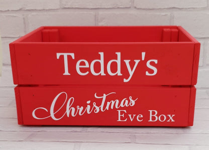 Personalised Christmas Eve Box - Christmas Crate - Christmas Hamper