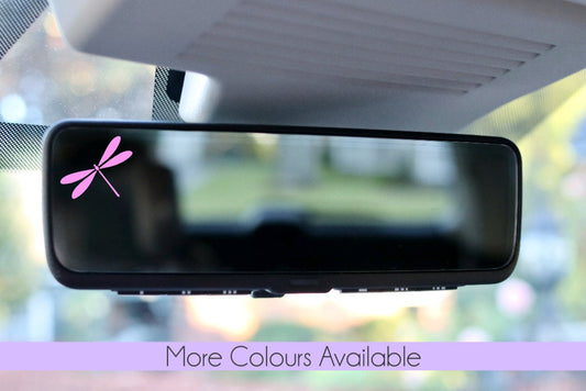 Dragonfly Rearview Mirror Car Decal/Sticker | Car Sticker | Side View Mirror | Mirror Decal | Laptop Decal | Campervan Sticker | Vinyl