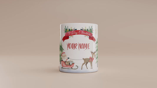 Personalised Christmas Mug | Mug Gift | Personalised | Gift for her | Gift for Him | Fully personalised Gift | Tea Cup | Coffee Gift | Tea