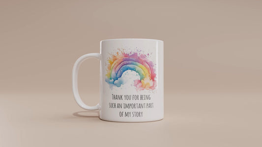 Teacher Thank You Mug | Teacher Christmas Mug | End of Term Gift | Favourite Teacher Gift | Teacher Gift Idea | Childminder/Dance Teacher