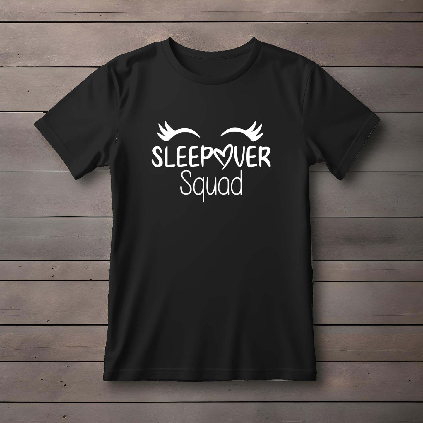 Sleepover Squad T-Shirt | Besties | Sleepover Party | Slumber Party | Sleepover Party | Girls Night In | Girls Birthday Ideas | Unique Party