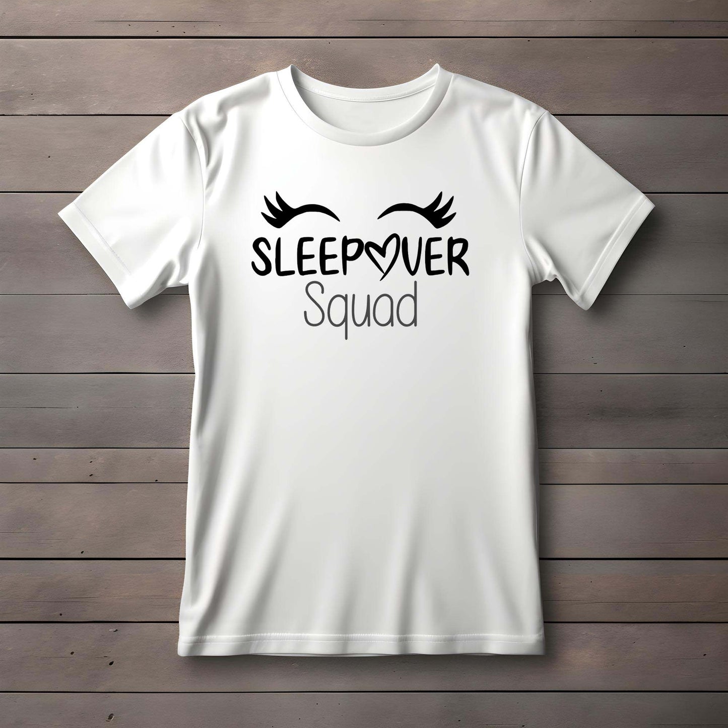 Sleepover Squad T-Shirt | Besties | Sleepover Party | Slumber Party | Sleepover Party | Girls Night In | Girls Birthday Ideas | Unique Party